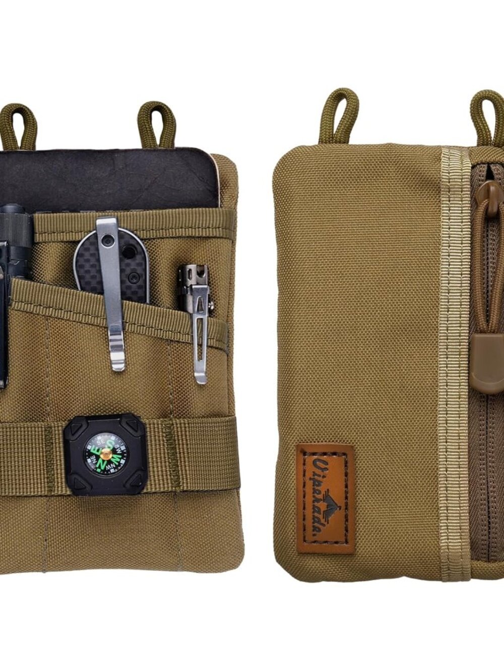 VE1 Pocket Organizer, EDC Pouch for Men, EDC Organizer Storage EDC Gears, Multit
